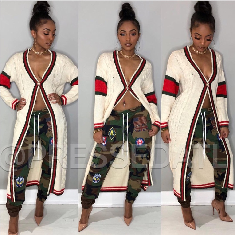 STAY WARN IN THIS GUCCI SWEATER